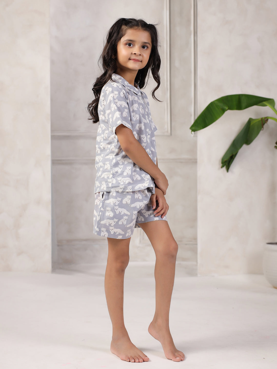 Cotton Printed Night Suit for Kids