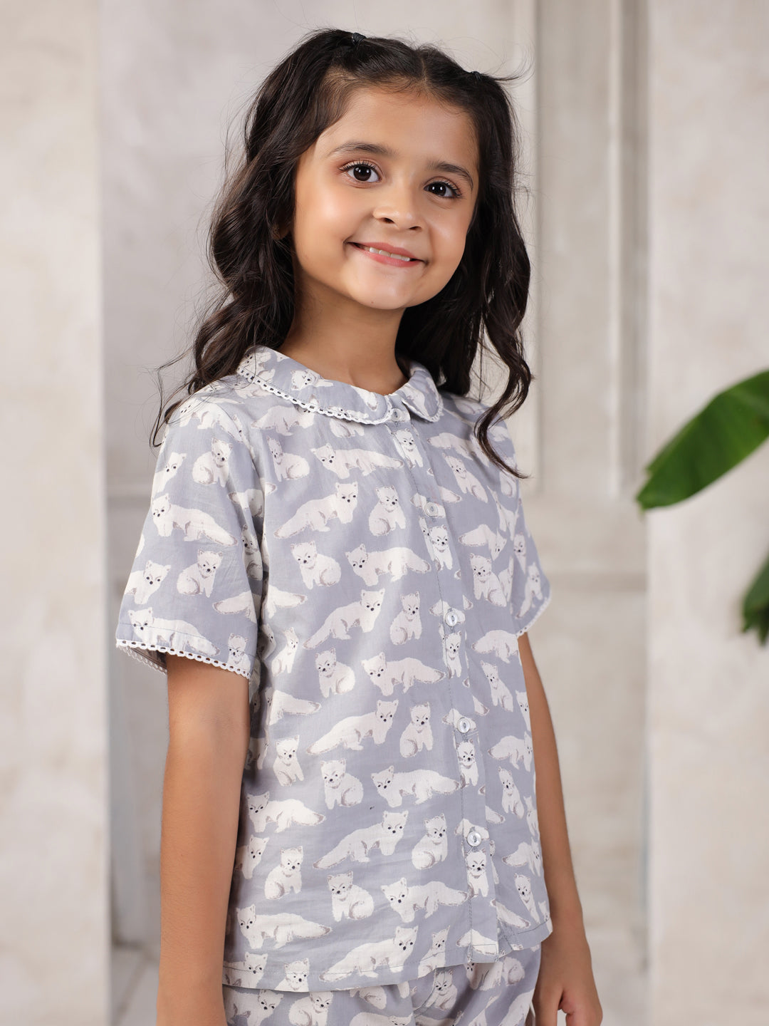 Cotton Printed Night Suit for Kids