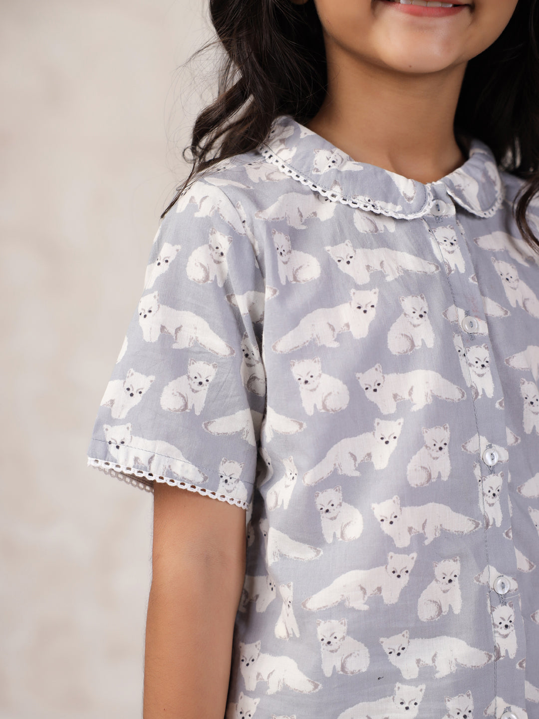 Cotton Printed Night Suit for Kids